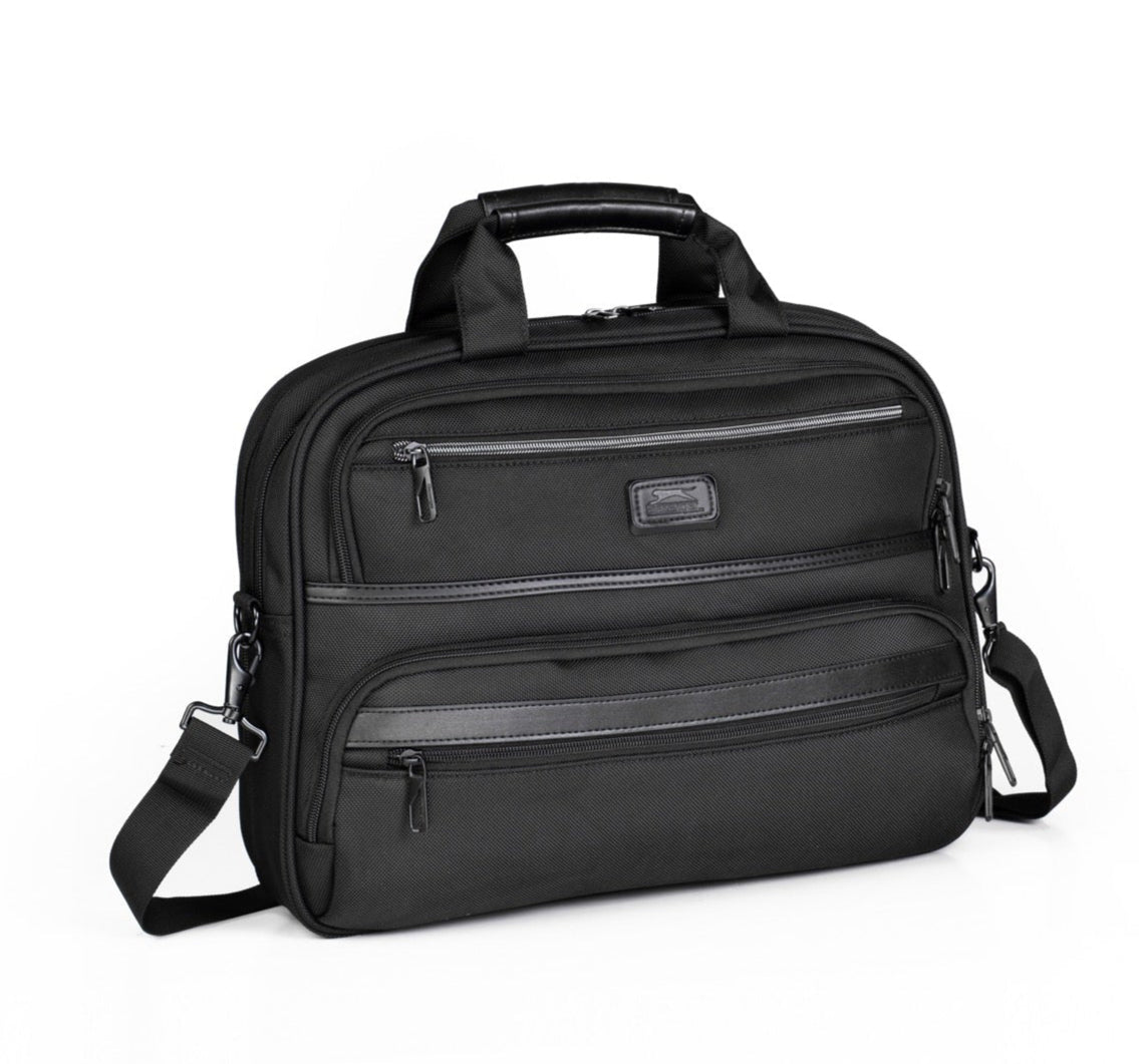 תיק מחשב BRIEFCASE עסקי מבית המותג SLAZENGER סדרת OXFORD