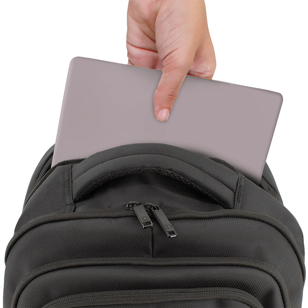 תיק גב פונקציונלי ללפטופ 15.6" מבית המותג השוויצרי SwissBrand דגם BELLINGHAM