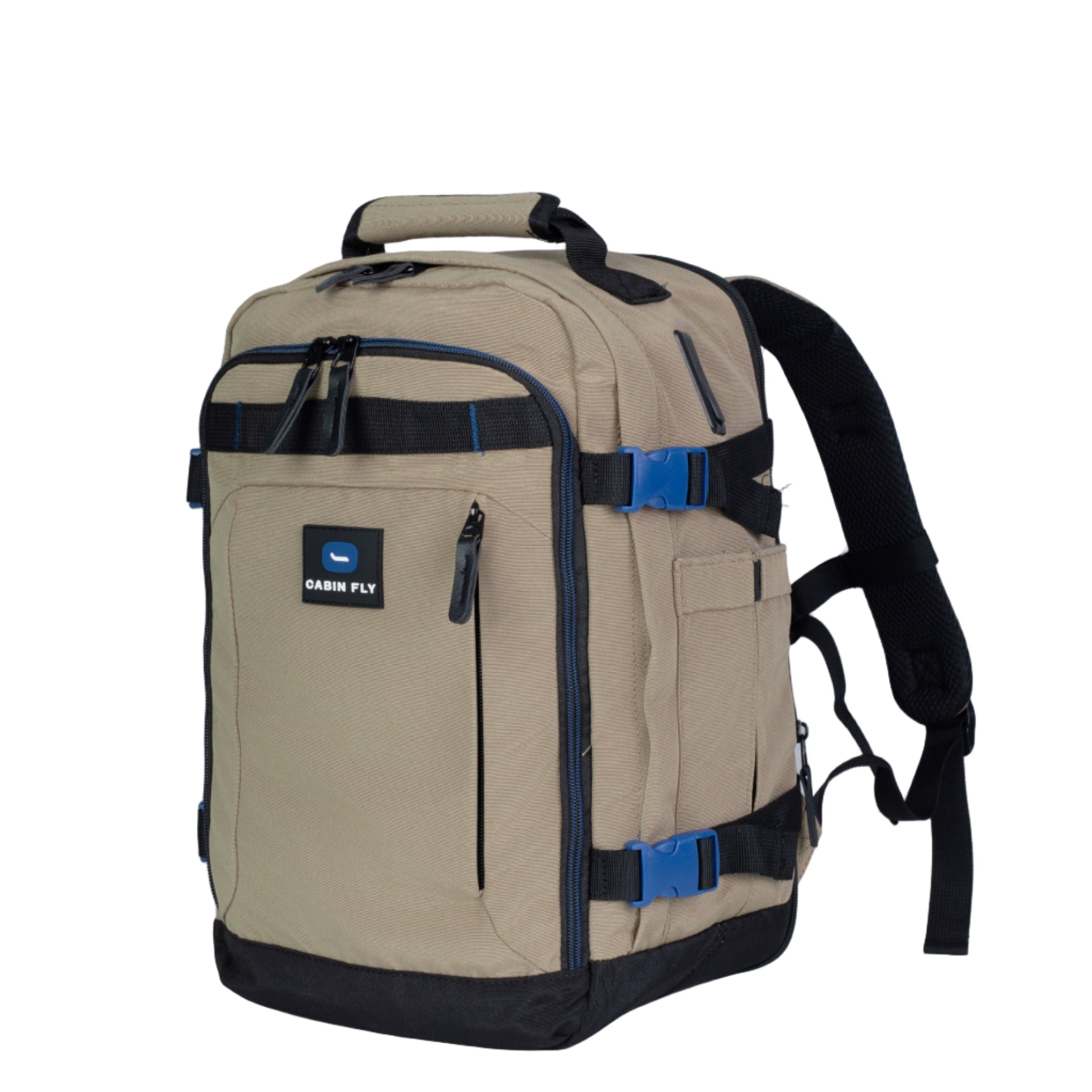 תיק עליה למטוס מתרחב מבית המותג ®CABIN FLY דגם SkyLite מידה L 45x36x20cm