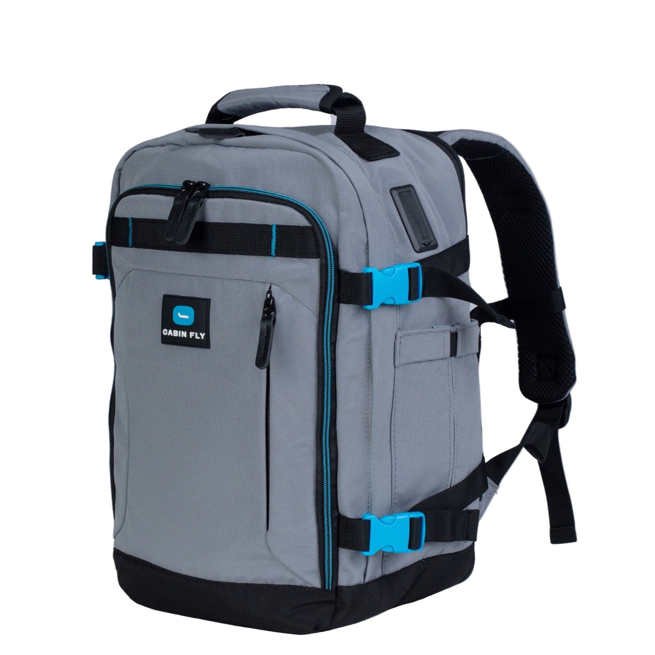 תיק עליה למטוס מתרחב מבית המותג ®CABIN FLY דגם SkyLite מידה L 45x36x20cm