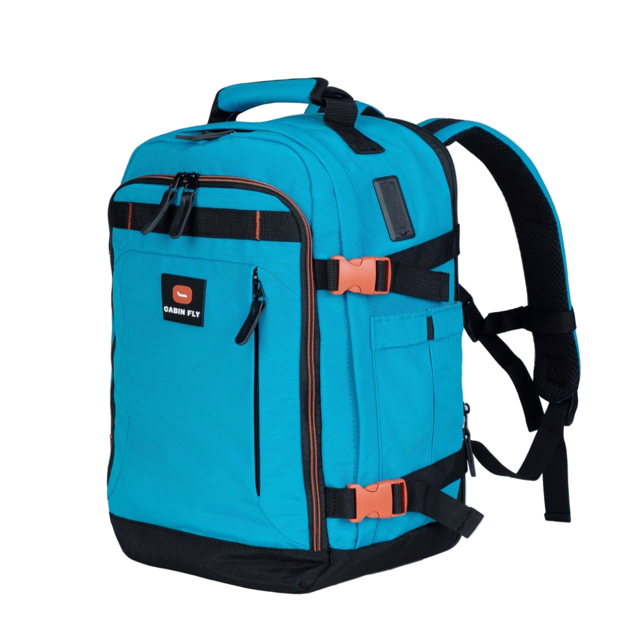 תיק עליה למטוס מתרחב מבית המותג ®CABIN FLY דגם SkyLite מידה L 45x36x20cm