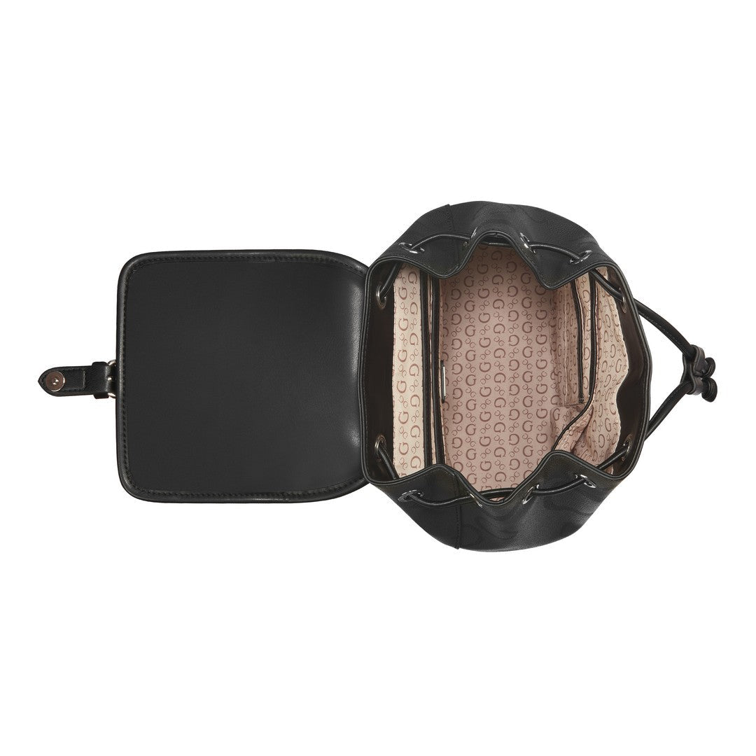 תיק גב לנשים דגם SELAH FLAP BACKPACK מבית מותג האופנה GUESS