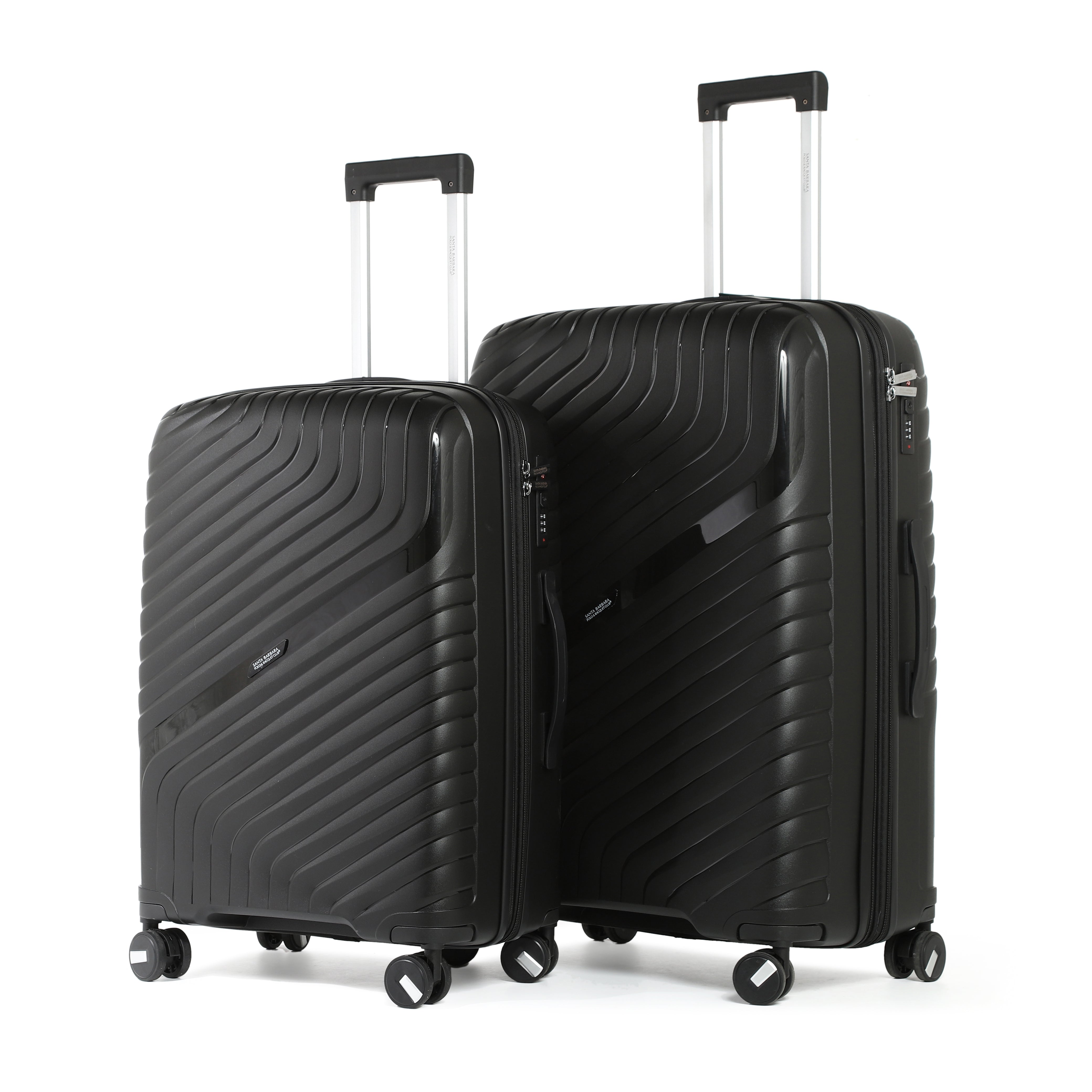 סט 2 מזוודות קשיחות בלתי שבירות PP דגם STAMFORD מבית המותג היוקרתי POLO CLUB - 28',24'