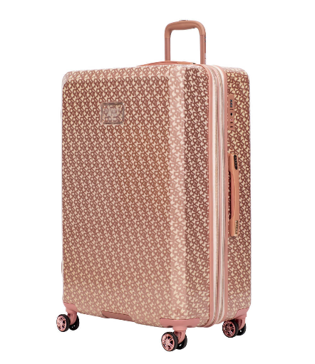 ✮✮ מזוודה גדולה 28" אופנתית מבית מעצבת העל Donna Karan DKNY דגם SIGNATURE SMALL LOGO