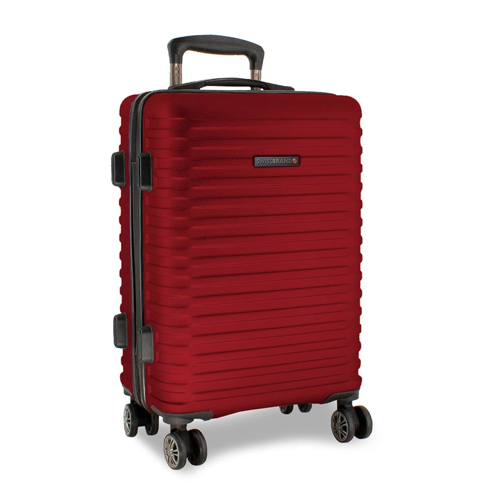 סט 3 מזוודות קשיחות מבית המותג SwissBrand דגם Dublin