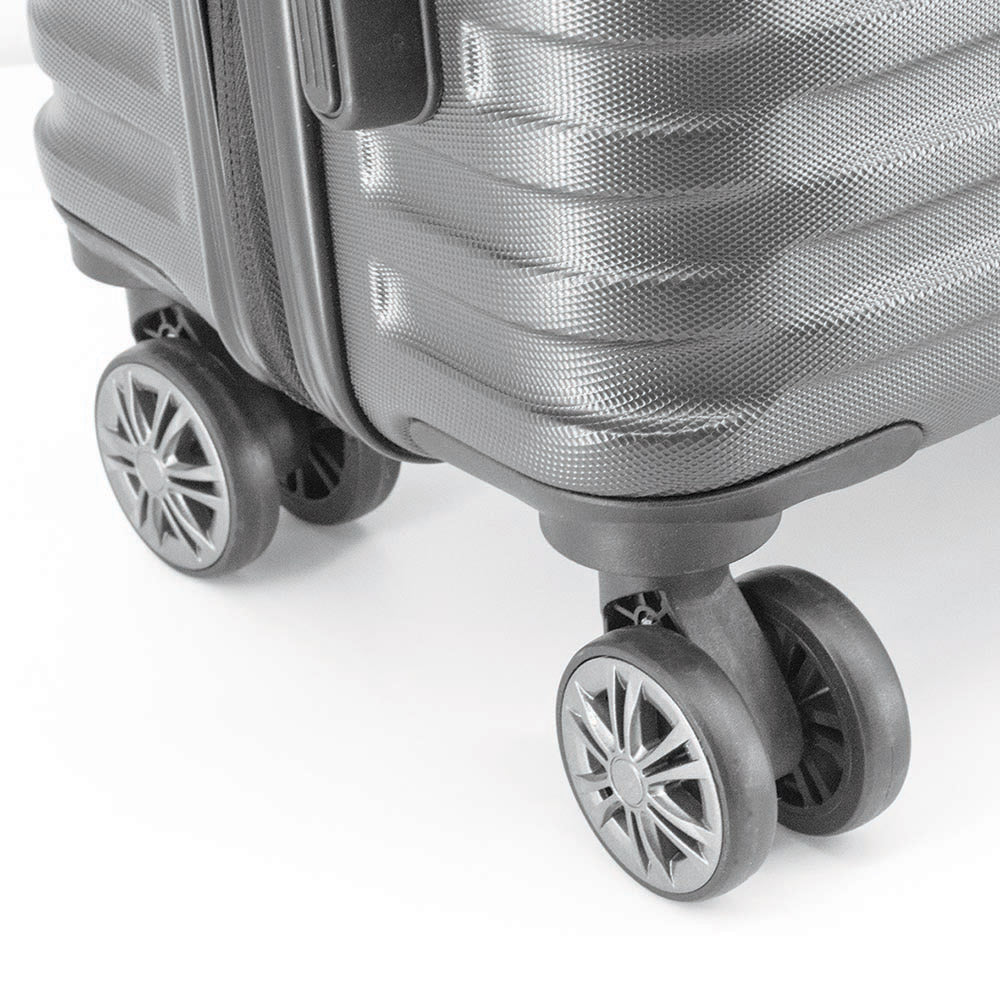 סט 3 מזוודות קשיחות מבית המותג SwissBrand דגם Dublin