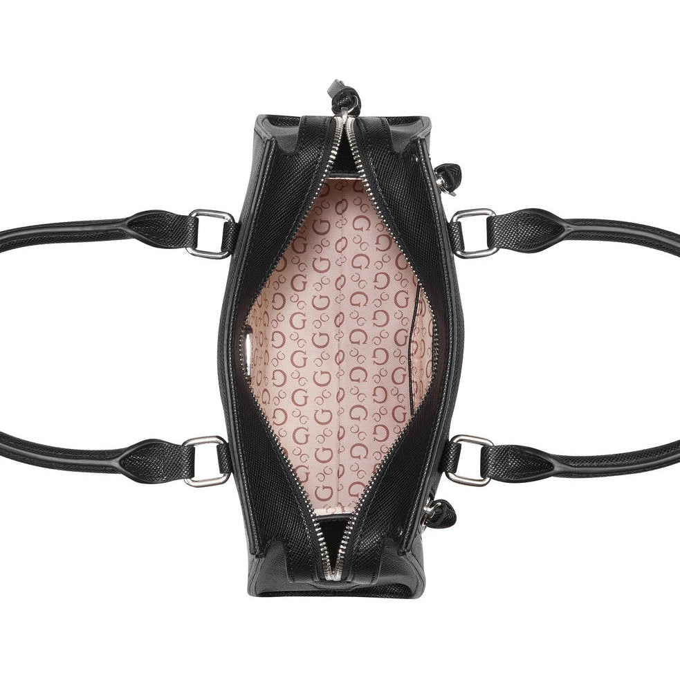 תיק צד יוקרתי וקטן לנשים דגם WRENLEY SMALL SATCHEL מבית מותג האופנה GUESS
