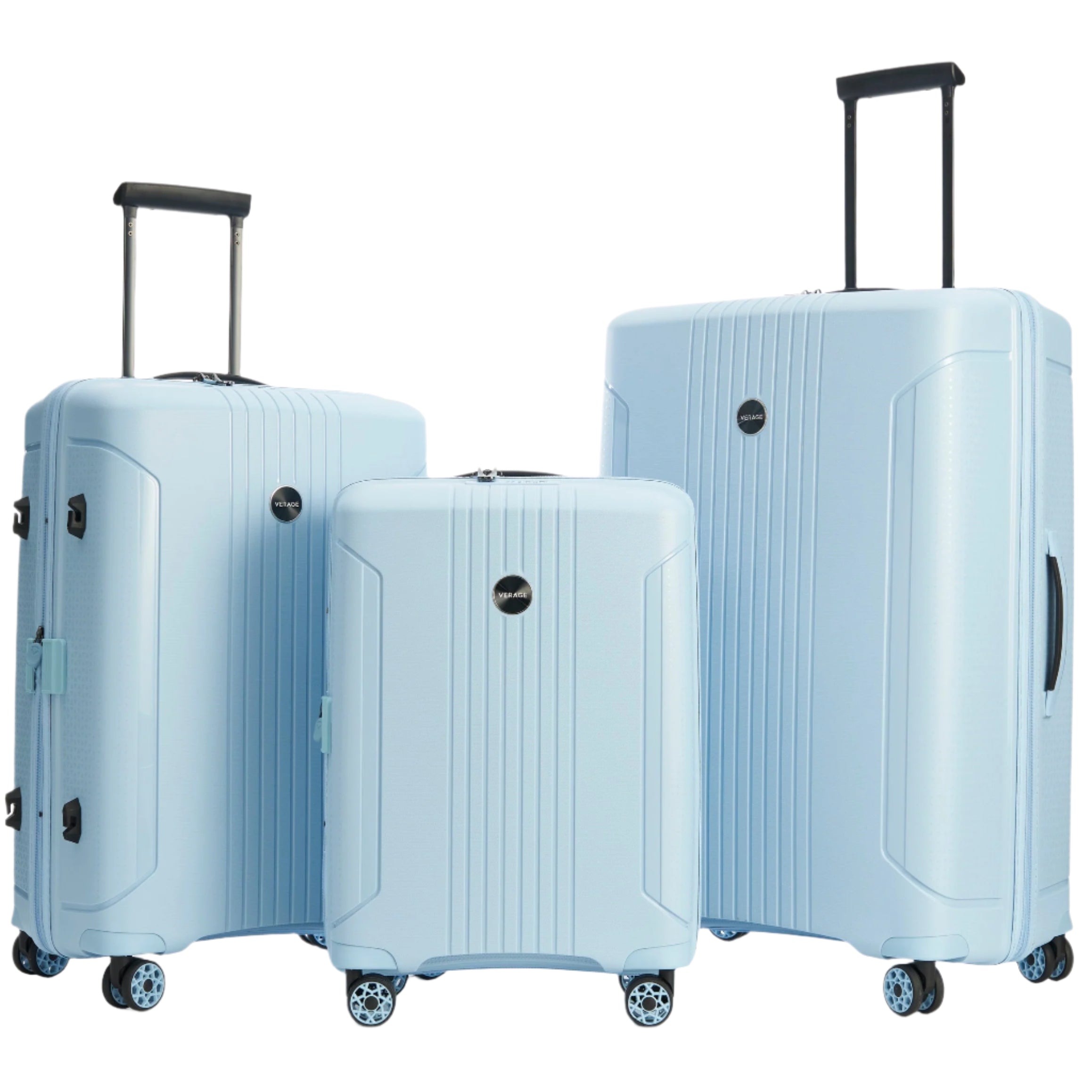 סט מזוודת קשיחות מעוצבות מסדרת הפרימיום Edinburgh מבית היוקרה האנגלי VERAGE