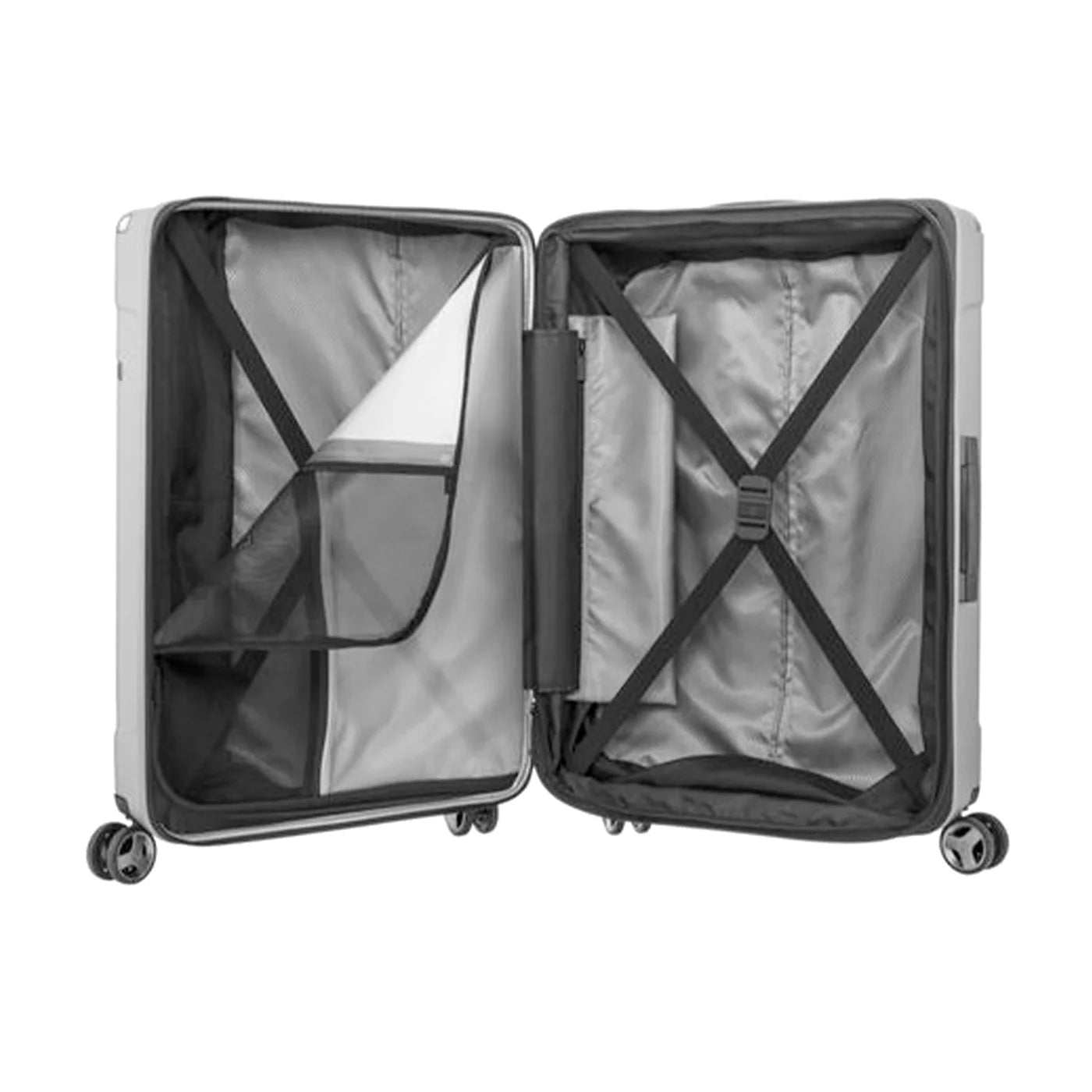 מזוודה גדולה XL קשיחה מפוליקרבונט ״30 מבית סמסונייט Samsonite דגם EVOA Spinner 81 ס״מ Exp