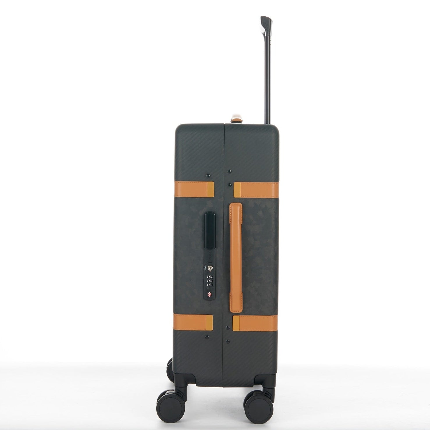 מזוודת טרולי עליה למטוס ״21 אופנתית ויוקרתית דגם CARBON FIBER מבית מותג היוקרה VERAGE