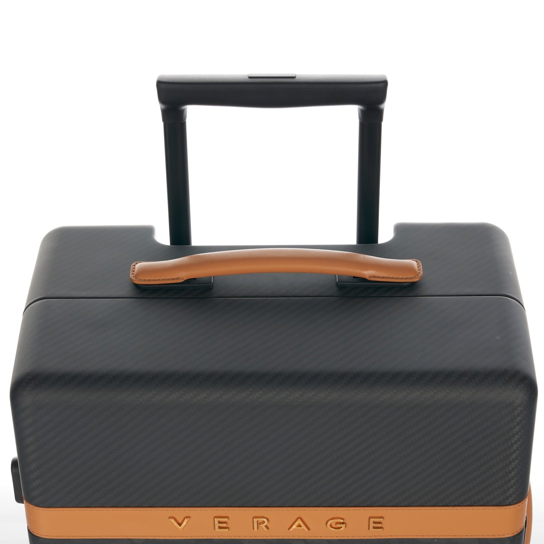 מזוודת טרולי עליה למטוס ״21 אופנתית ויוקרתית דגם CARBON FIBER מבית מותג היוקרה VERAGE