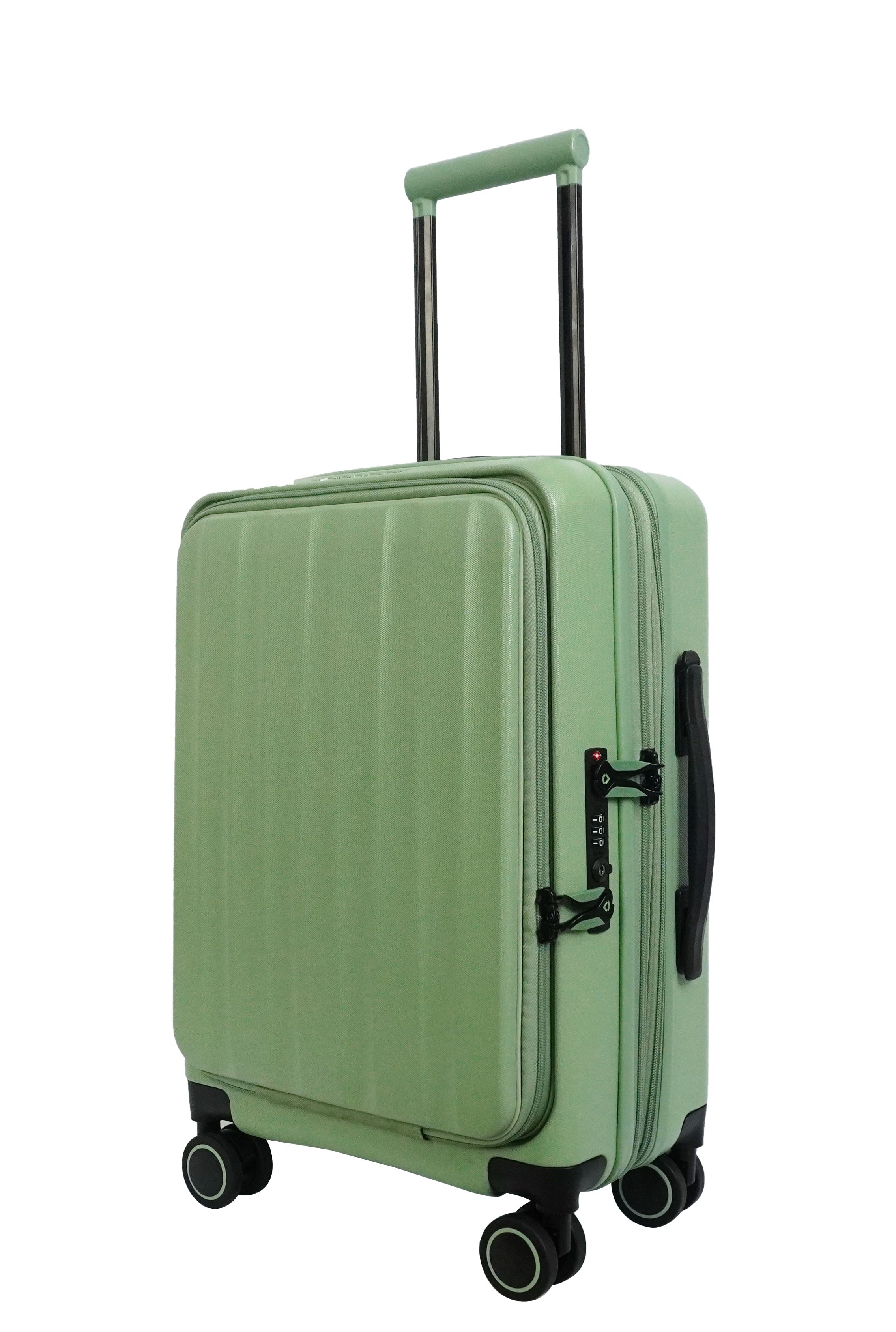 מזוודה טרולי עליה למטוס ״20 מתרחבת ויוקרתית מבית VERAGE דגם GREENWICH