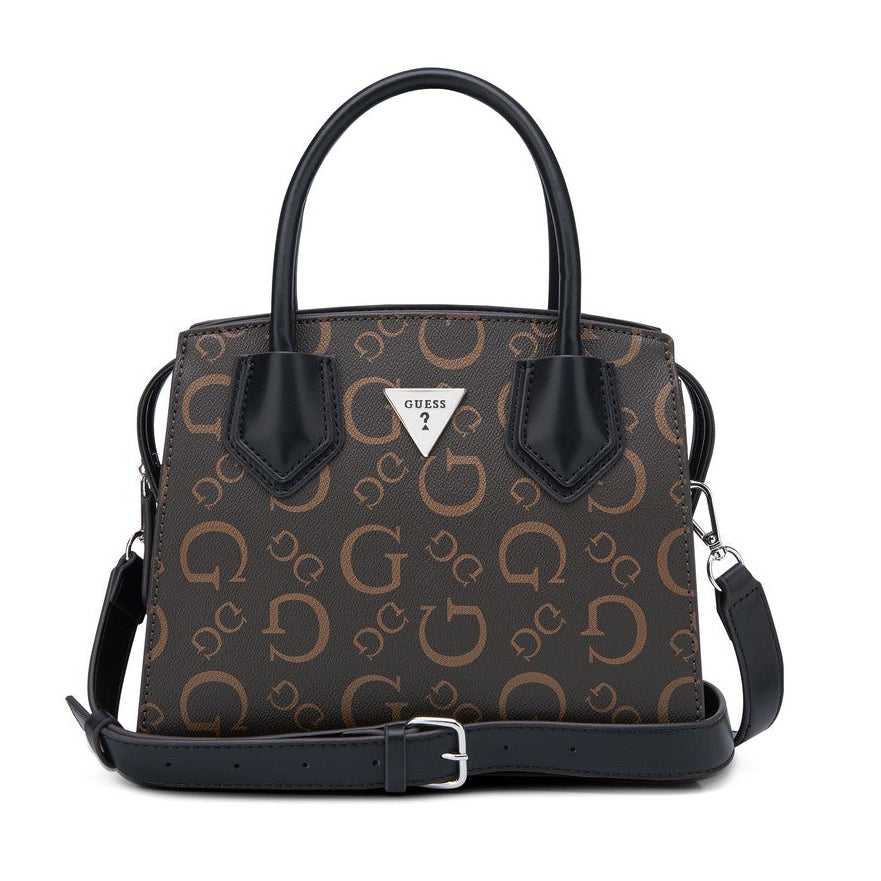 תיק צד יוקרתי לנשים דגם DORVAL SATCHEL מבית מותג האופנה העולמי GUESS