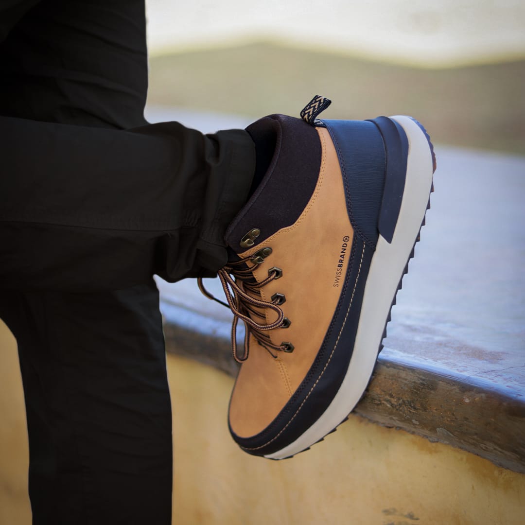 נעלי עבודה/טיולים נוחות במיוחד מבית SWISSBRAND דגם NIUT