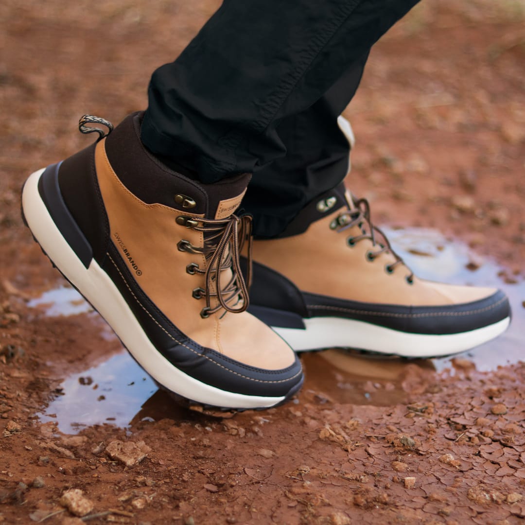 נעלי עבודה/טיולים נוחות במיוחד מבית SWISSBRAND דגם NIUT