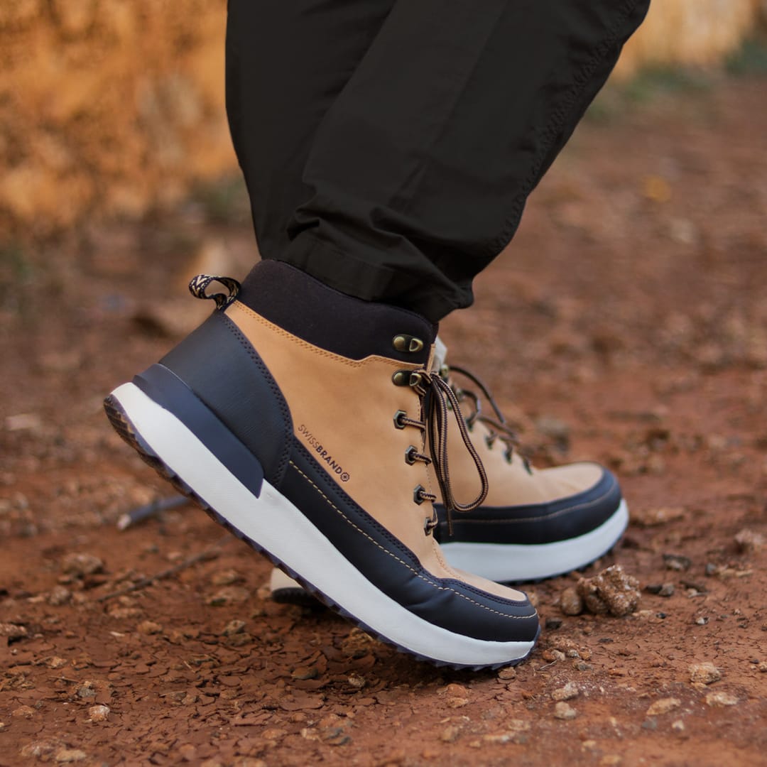 נעלי עבודה/טיולים נוחות במיוחד מבית SWISSBRAND דגם NIUT