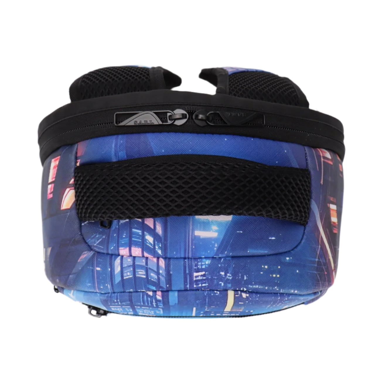 תיק גב גרפיטי מודפס לבית ספר מסדרת hype Collection מבית המותג MARSHMELO דגם Blue Whale