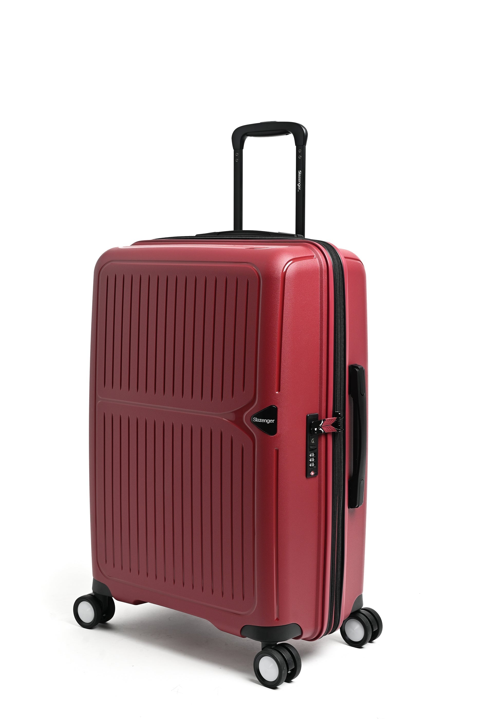 מזוודה קטנה טרולי 20" עליה למטוס מפוארת קשיחה בלתי שבירה מבית היוקרה SLAZENGER דגם BALI