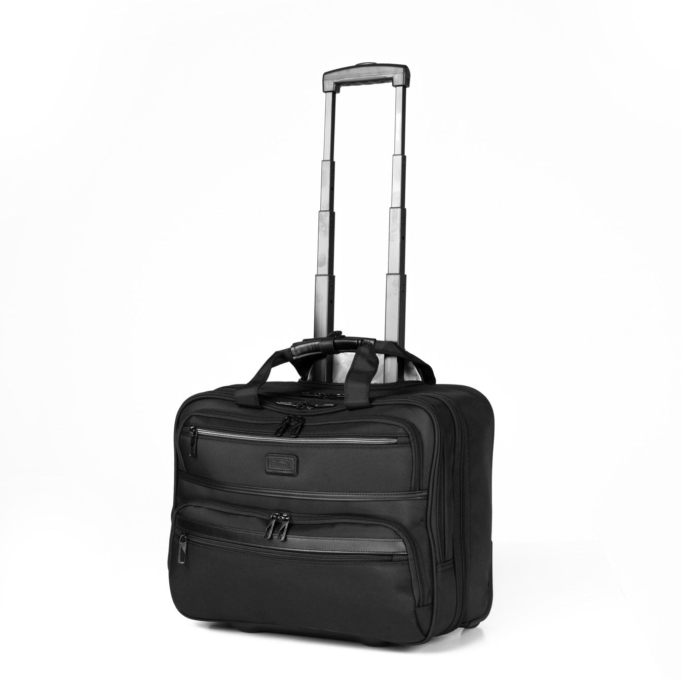 מזוודת טרולי עסקים 2 גלגלים עם תא לללפטופ LAPTOP CASE מבית המותג SLAZENGER סדרת OXFORD