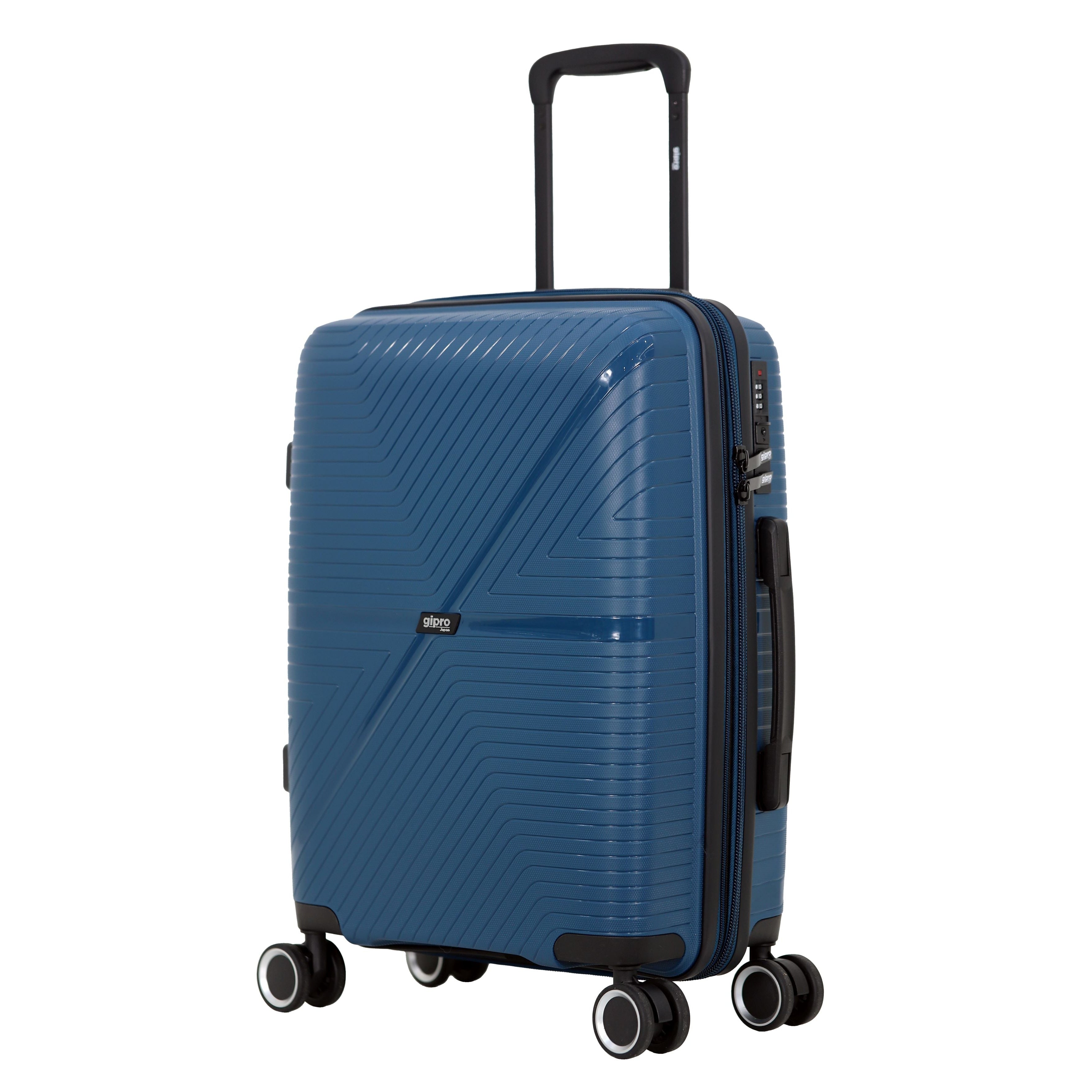 סט 2 מזוודות 20+28 מחומר בלתי שביר PP דגם LYNX מבית GIPRO