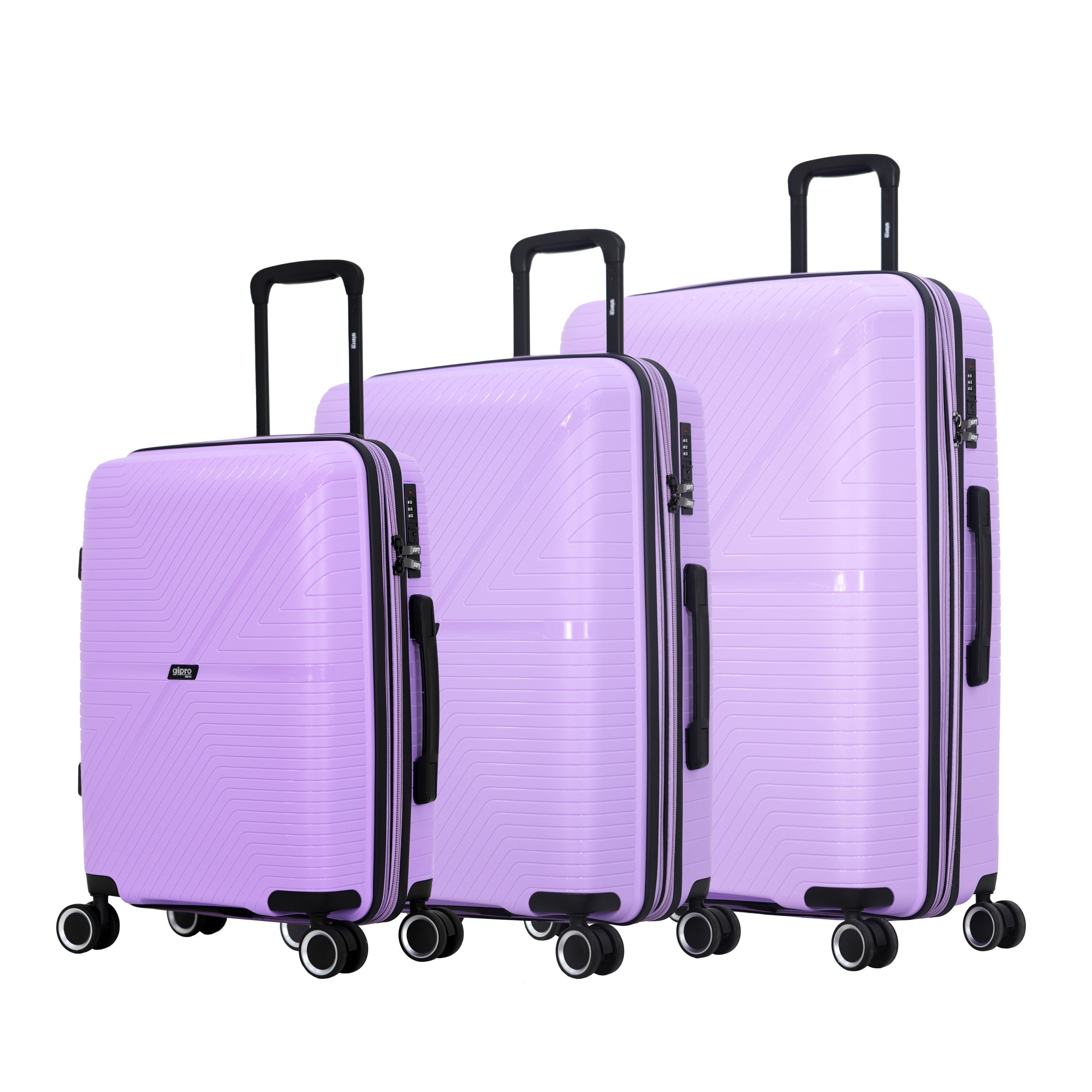 סט מזוודות קשיחות איכותיות דגם LYNX מבית המותג GIPRO JAPAN