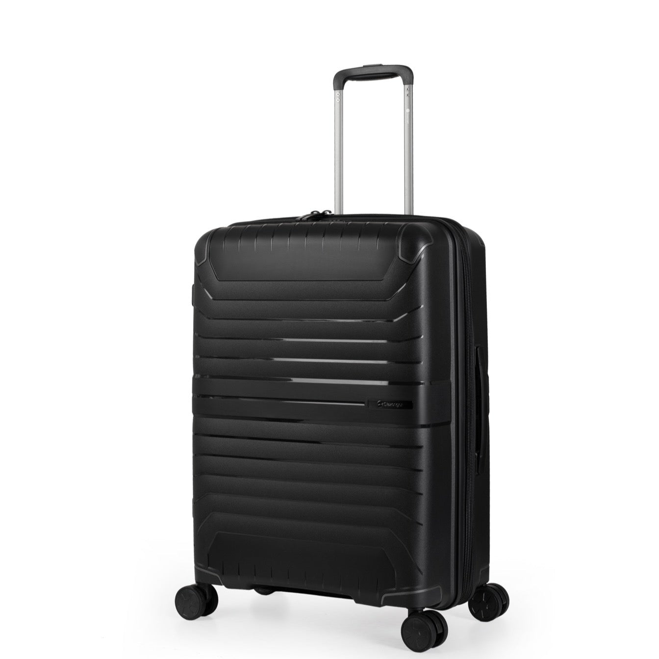 מזוודה בינונית קשיחה 100% פוליפרופילן אחריות נגד שבר מבית המותג האנגלי SLAZENGER דגם SPIRIT