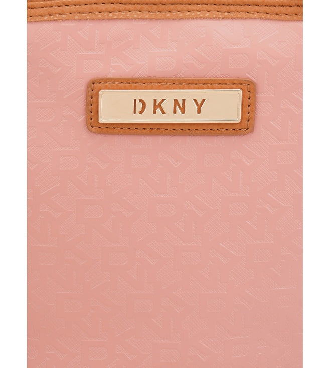 תיק נשיאה קטן יוקרתי ואלגנטי מבית מעצבת העל Donna Karan DKNY דגם Autograph TOTE Small