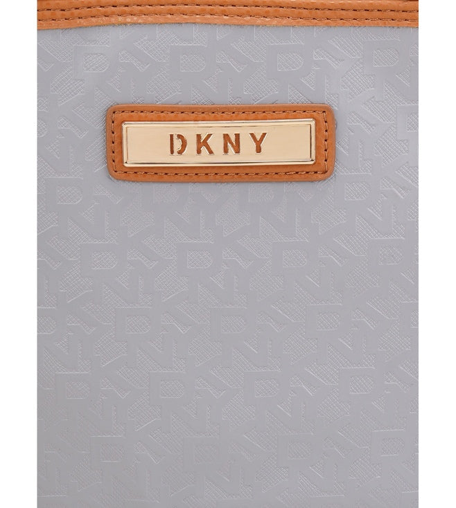 תיק נשיאה קטן יוקרתי ואלגנטי מבית מעצבת העל Donna Karan DKNY דגם Autograph TOTE Small