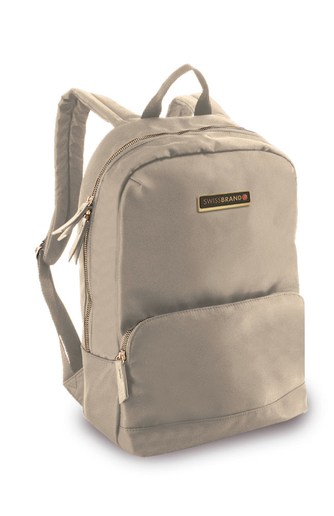 תיק גב קטן\גדול אלגנטי מבית המותג השוויצרי SwissBrand דגם Mallorca S\L