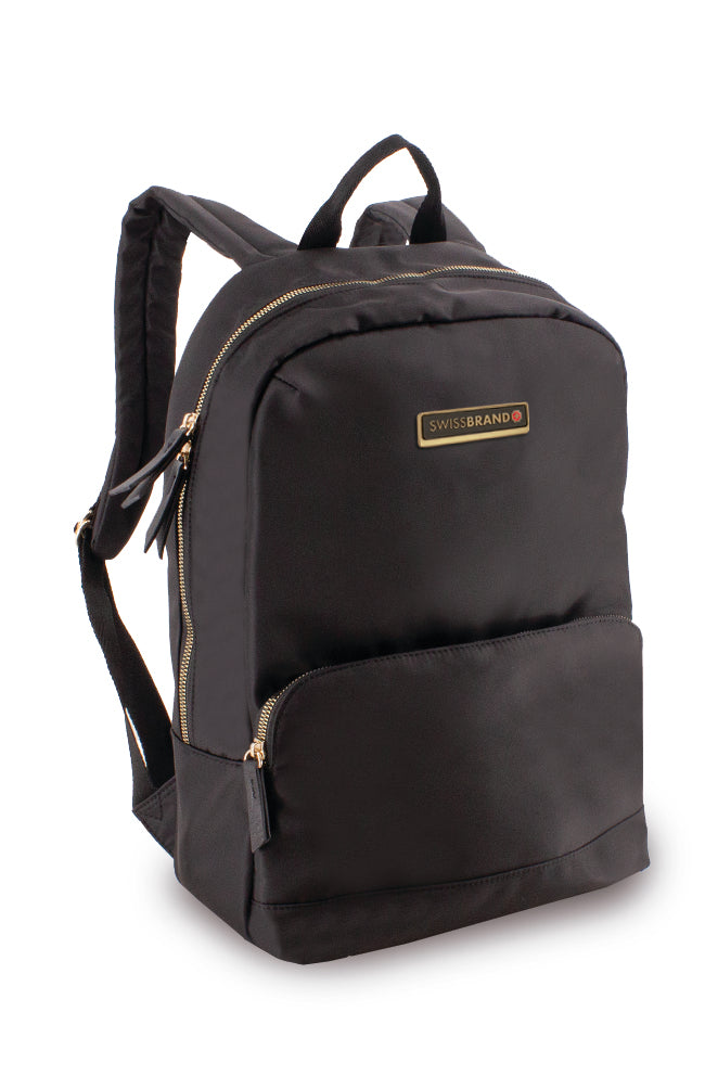 תיק גב קטן\גדול אלגנטי מבית המותג השוויצרי SwissBrand דגם Mallorca S\L