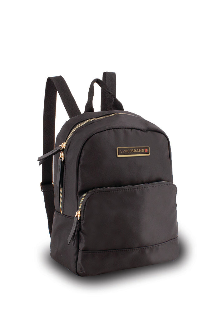 תיק גב קטן\גדול אלגנטי מבית המותג השוויצרי SwissBrand דגם Mallorca S\L