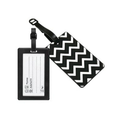 זוג תגי שם למזוודה