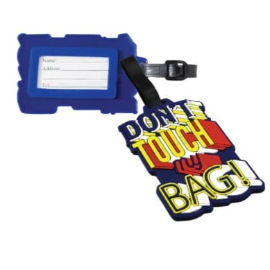 זוג תגי שם למזוודה