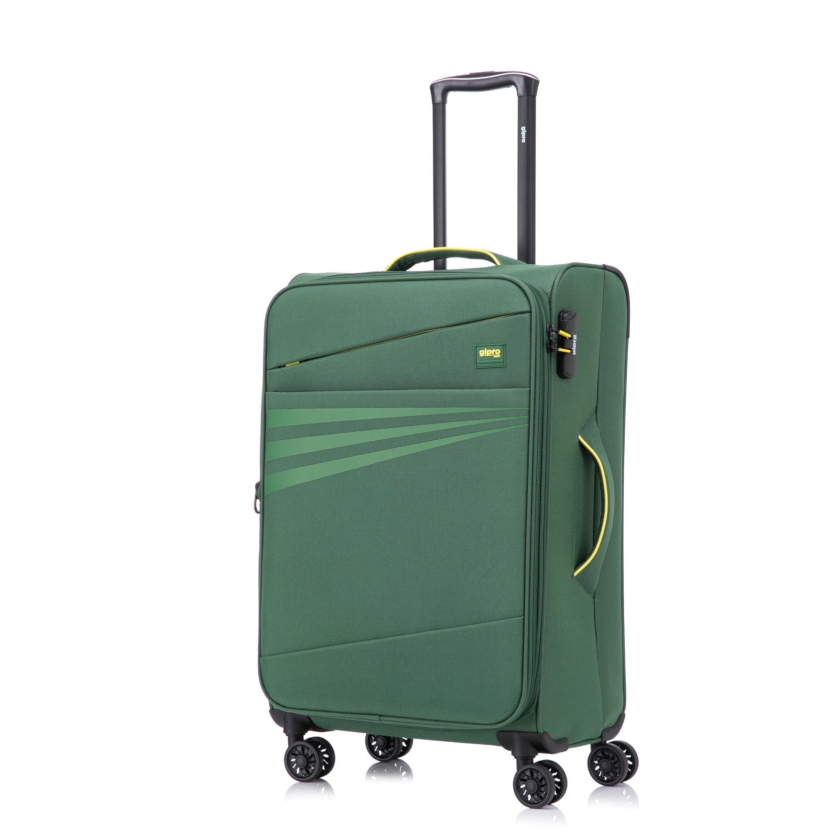 מזוודה בינונית בד מתרחבת וקלת משקל דגם OSAKA מבית המותג GIPRO JAPAN