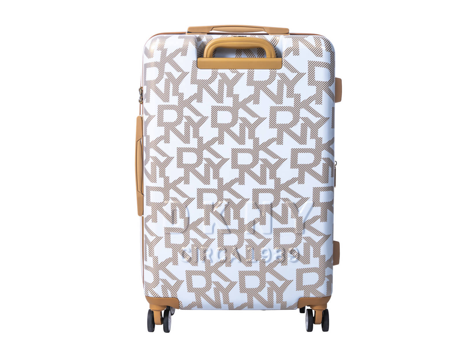 ✮✮בלעדי בישראל✮✮ מזוודה בינונית 24" אופנתית מבית מעצבת העל Donna Karan DKNY דגם SIGNATURE BIG LOGO