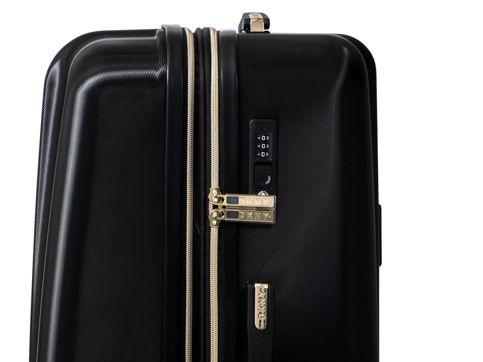 מזוודה גדולה קשיחה 28" אופנתית מבית מעצבת העל Donna Karan DKNY דגם SIX FOUR ONE