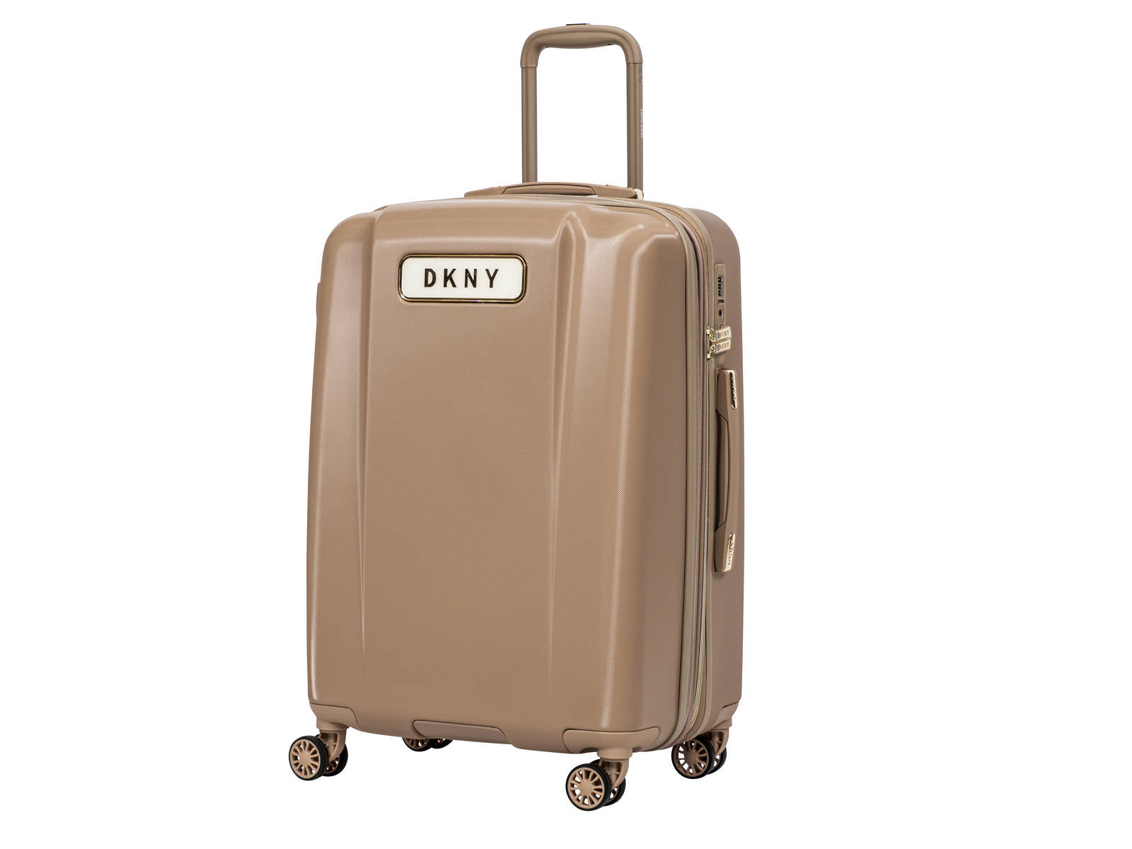 מזוודה גדולה קשיחה 28" אופנתית מבית מעצבת העל Donna Karan DKNY דגם SIX FOUR ONE