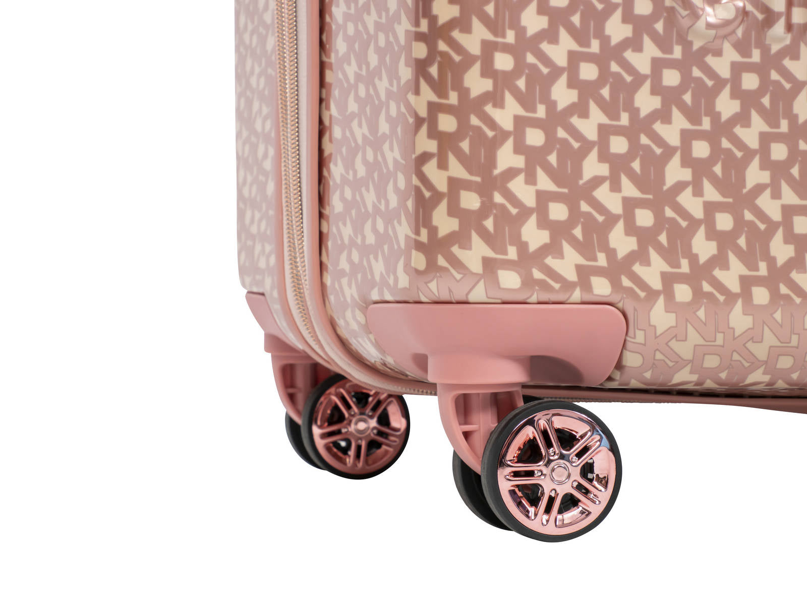 ✮✮בלעדי בישראל✮✮ מזוודה בינונית 24" אופנתית מבית מעצבת העל Donna Karan DKNY דגם SIGNATURE SMALL LOGO