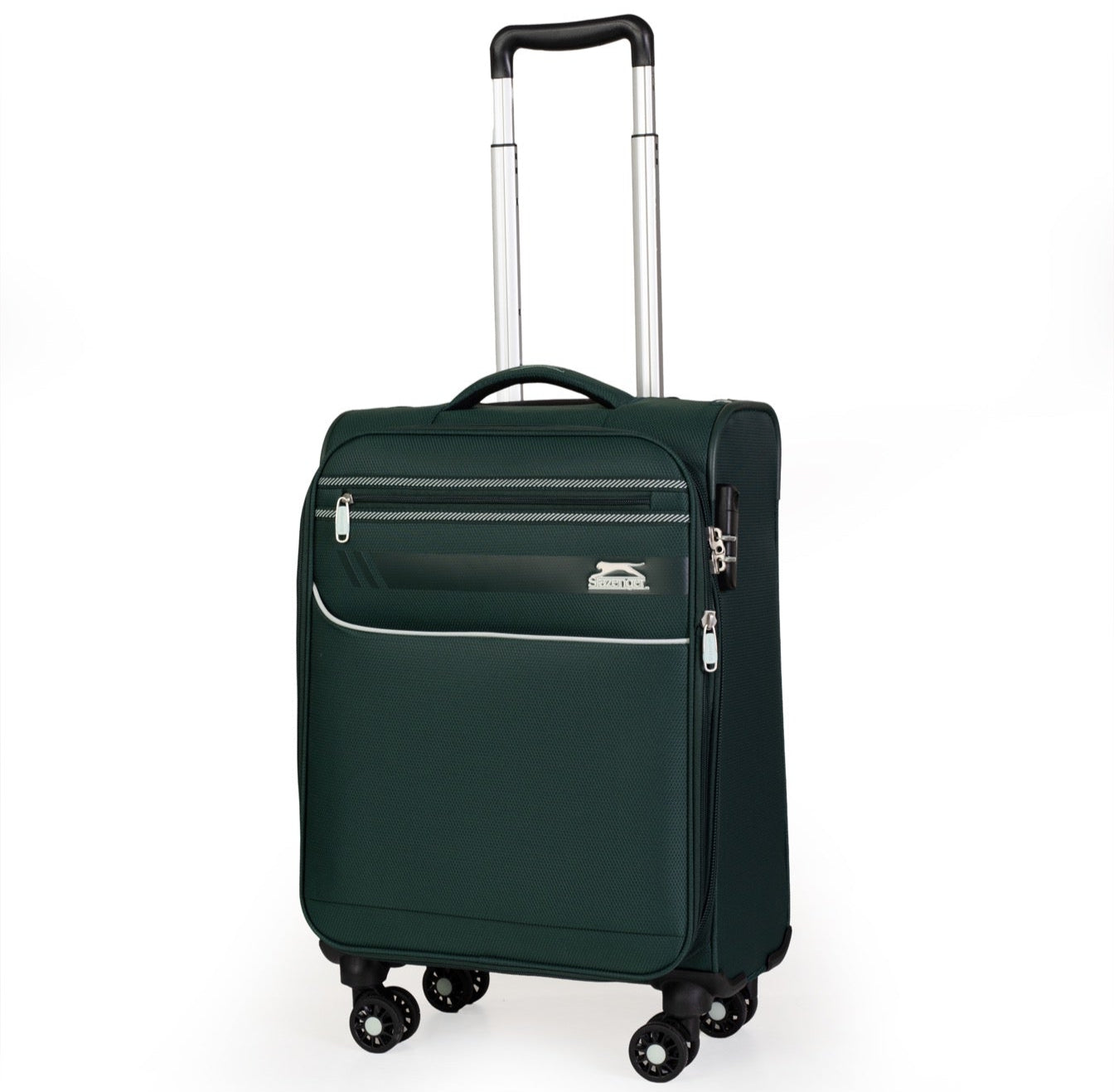 מזוודת עליה למטוס טרולי "19 בד פרמיום קלה ומתרחבת דגם B-lite II מבית חברת היוקרה Slazenger