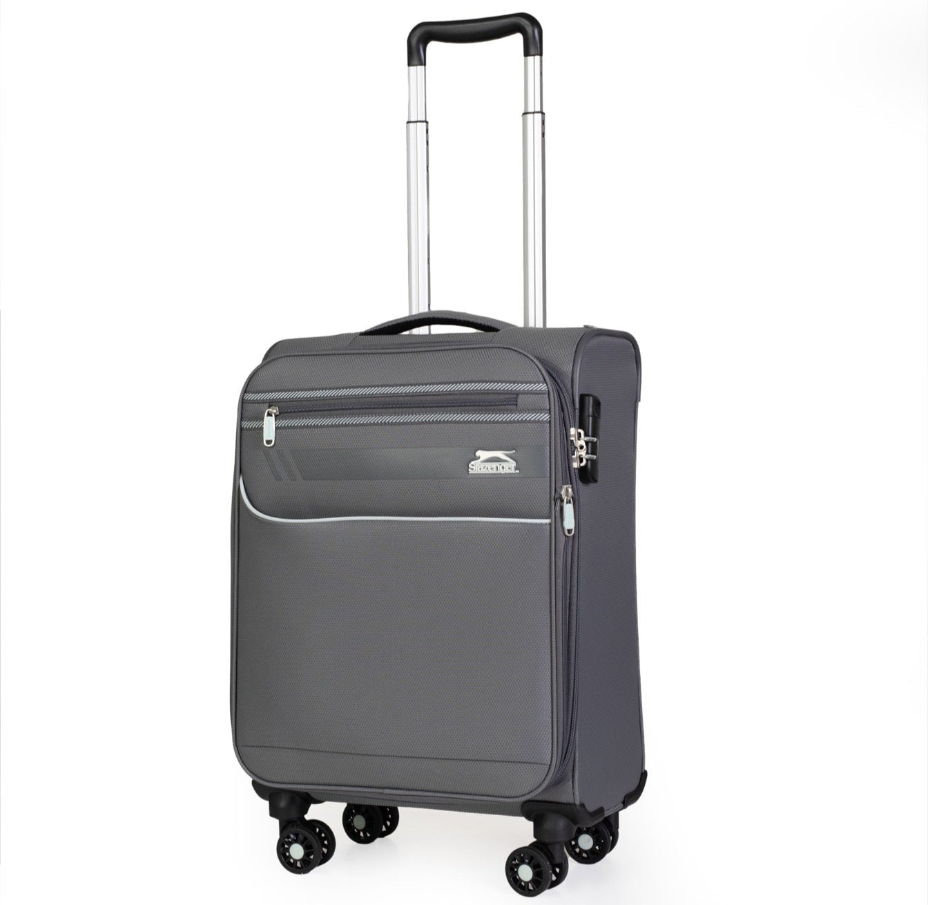 מזוודת עליה למטוס טרולי "19 בד פרמיום קלה ומתרחבת דגם B-lite II מבית חברת היוקרה Slazenger