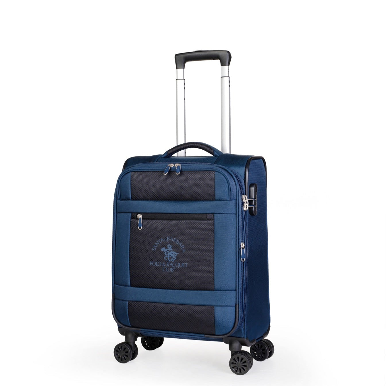 מזוודת עליה למטוס טרולי מתרחבת בד "19 דגם LOS ANGELES מבית המותג היוקרה POLO CLUB