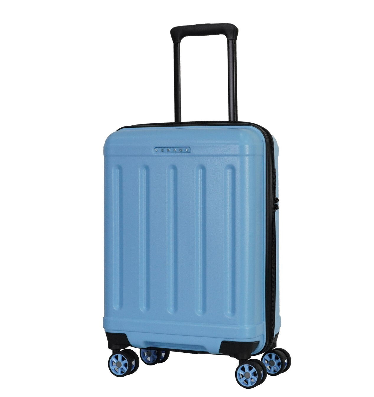 מזוודה קשיחה קטנה עלייה למטוס 19" בלתי שבירה עם פטנט הגלגל המתפרק מבית היוקרה VERAGE דגם GENOVA המפואר