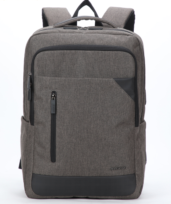 תיק גב עסקי קל משקל ללפטופ 15.6" מבית המותג AOKING עם טעינת USB