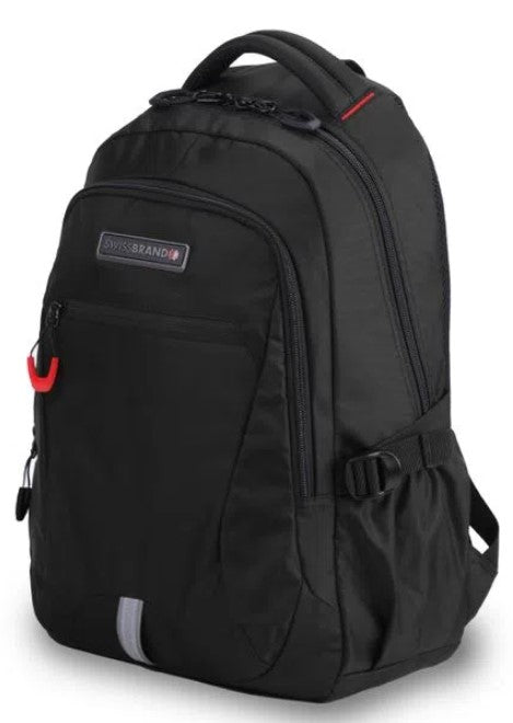 תיק גב פונקציונלי ללפטופ 15.6" מבית המותג השוויצרי SwissBrand דגם BURFORD