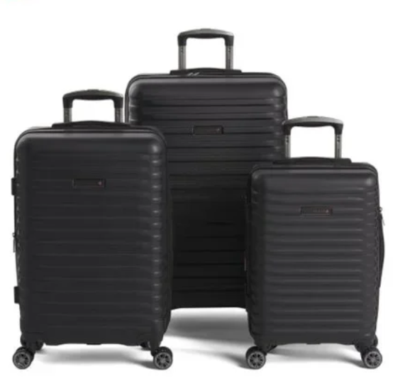 סט 3 מזוודות קשיחות מבית המותג SwissBrand דגם Dublin