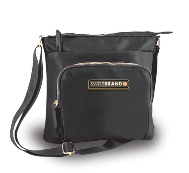 תיק צד אלגנטי מבית המותג השוויצרי SwissBrand דגם Mallorca Shoulder BAG