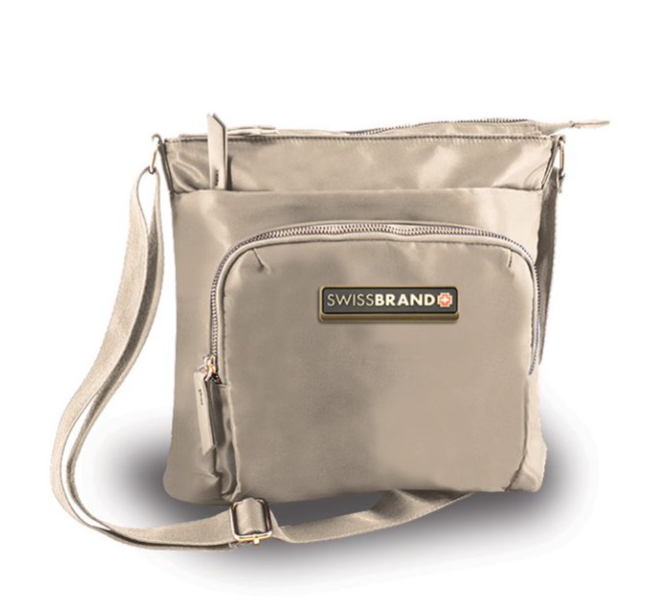 תיק צד אלגנטי מבית המותג השוויצרי SwissBrand דגם Mallorca Shoulder BAG