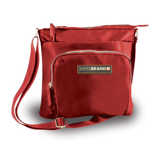 תיק צד אלגנטי מבית המותג השוויצרי SwissBrand דגם Mallorca Shoulder BAG