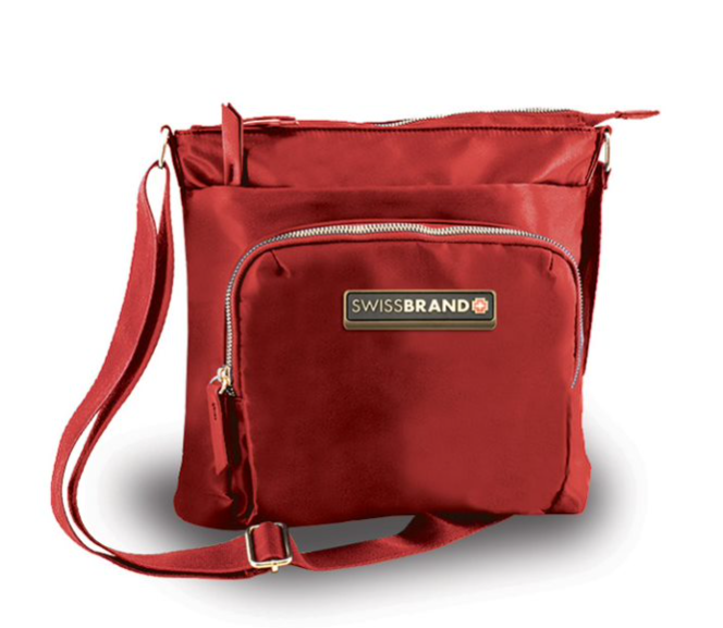 תיק צד אלגנטי מבית המותג השוויצרי SwissBrand  דגם Mallorca Shoulder BAG