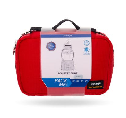 תיק כלי רחצה מתקפל עם וו תליה מבית VERAGE